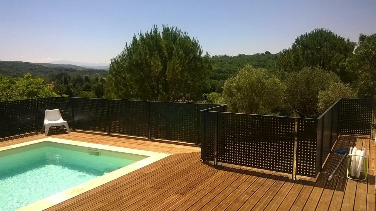 Villa Piscine Sud France Verzeille Экстерьер фото