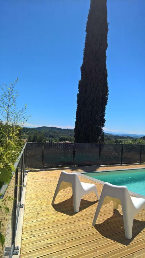 Villa Piscine Sud France Verzeille Экстерьер фото