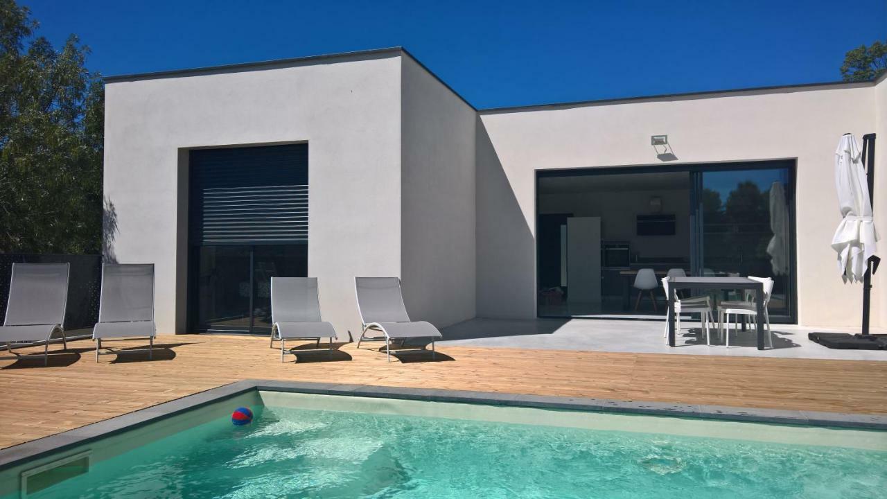 Villa Piscine Sud France Verzeille Экстерьер фото