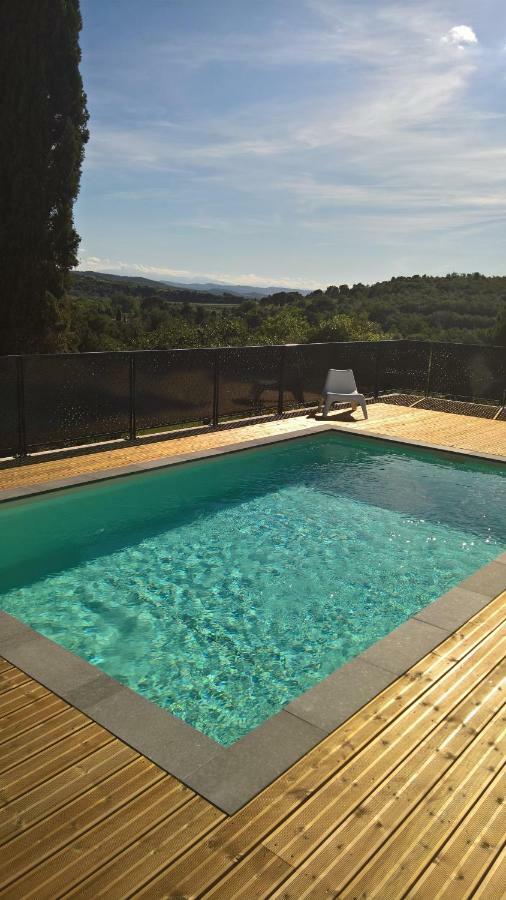 Villa Piscine Sud France Verzeille Экстерьер фото