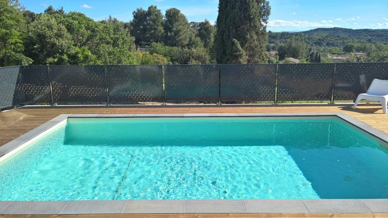 Villa Piscine Sud France Verzeille Экстерьер фото